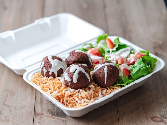 Falafel Salad.