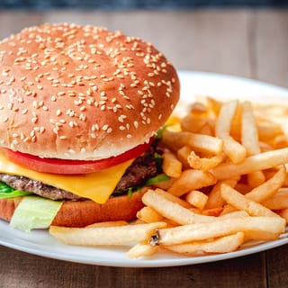 Cheese Burger Combo